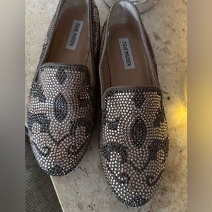 Jewelled flats size 10